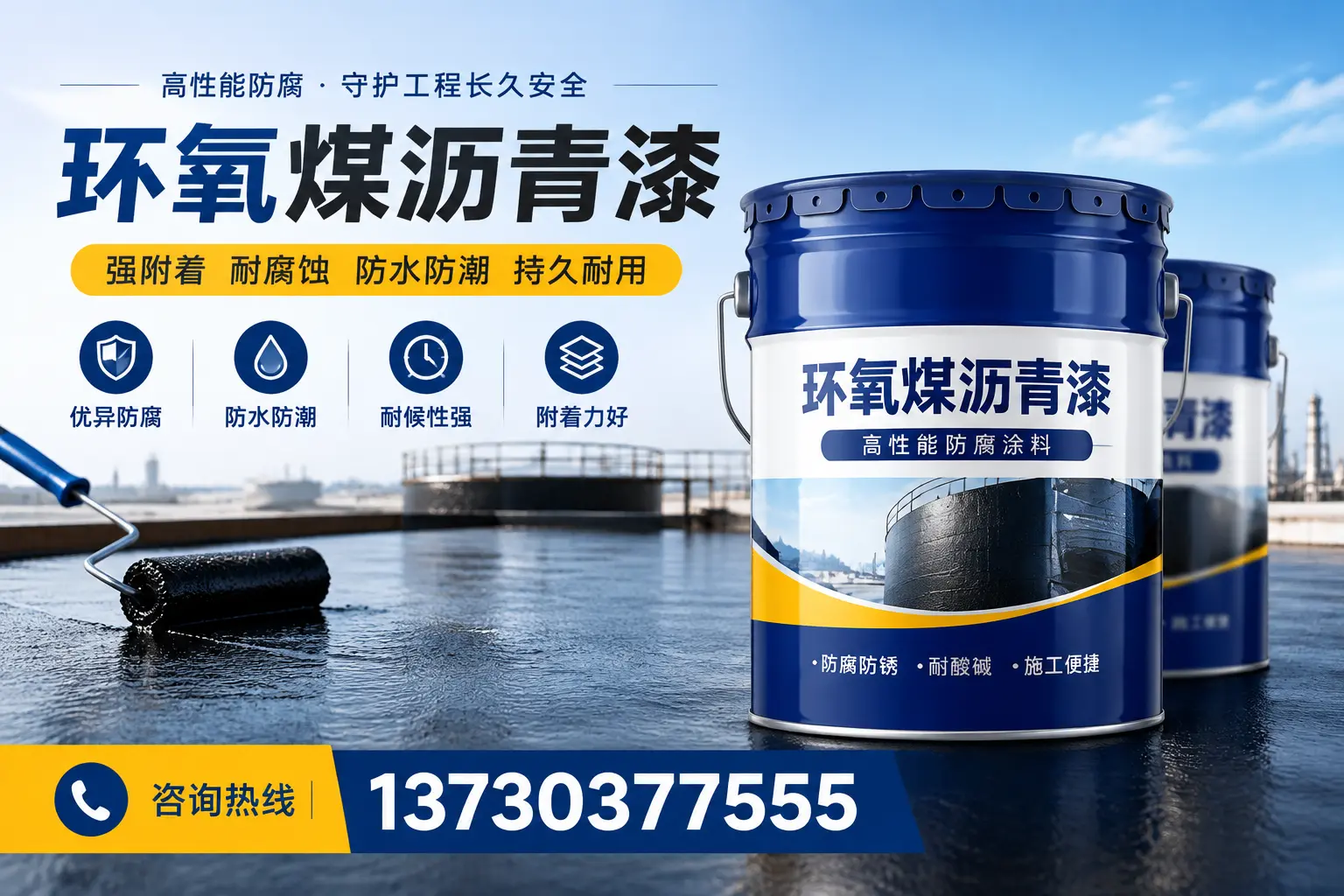 如何判断环氧煤沥青漆的质量？呼伦贝尔消费者指南